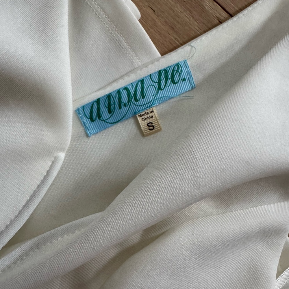 White Dress- perfect for graduation